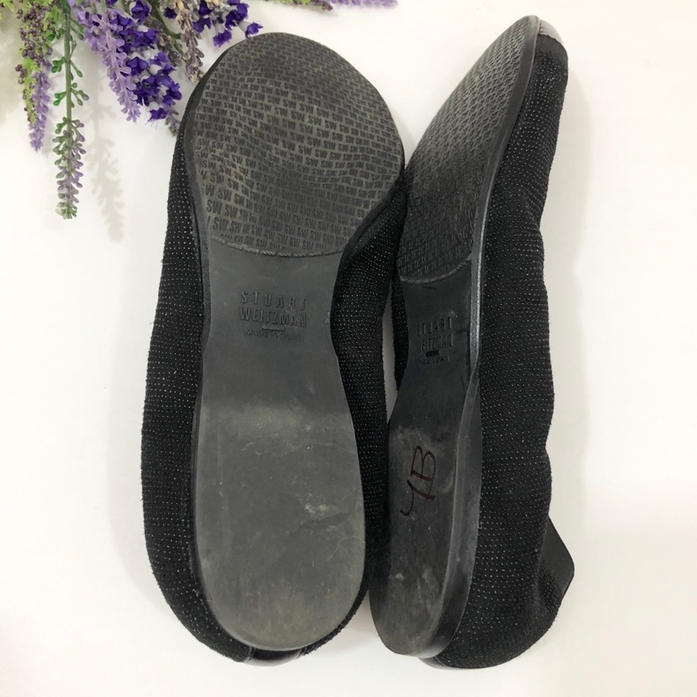 Stuart Weitzman Tortoise Shell Cap Toe Flats - image 7